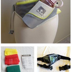 Walk/Jog Bundle for New Year's Fitness-Hydration Pack-Phone Armband-Therapy Band